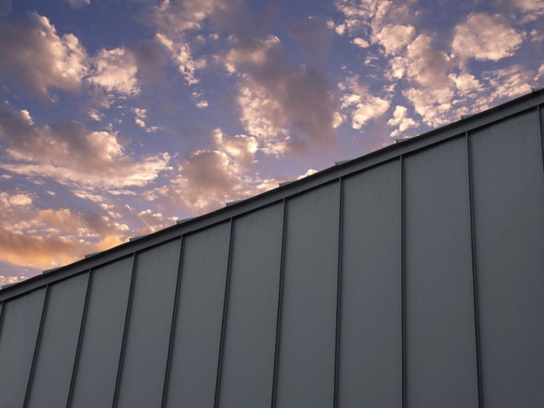 Aluminium Standing Seam Cladding